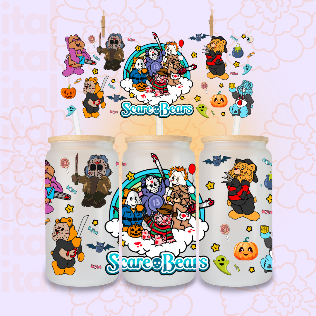 🎃 DTF UV: Ositos Cariñositos 2