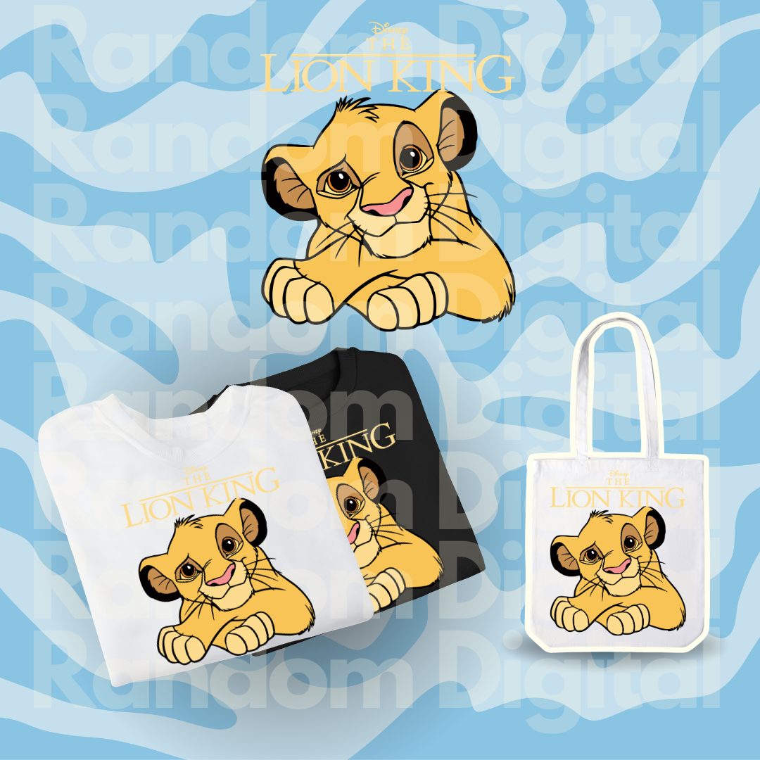 DTF Textil: Simba