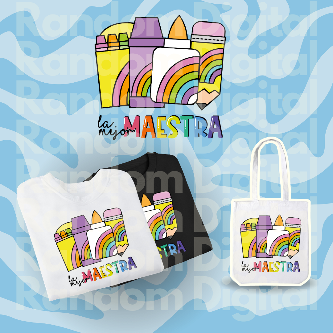 DTF Textil: Dia maesto 2(Varios Modelos) 