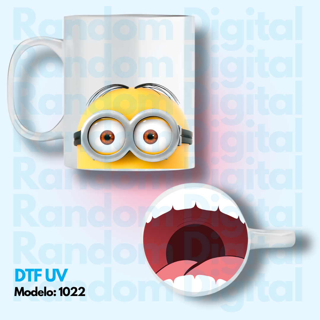 DTF UV Caritas Minion