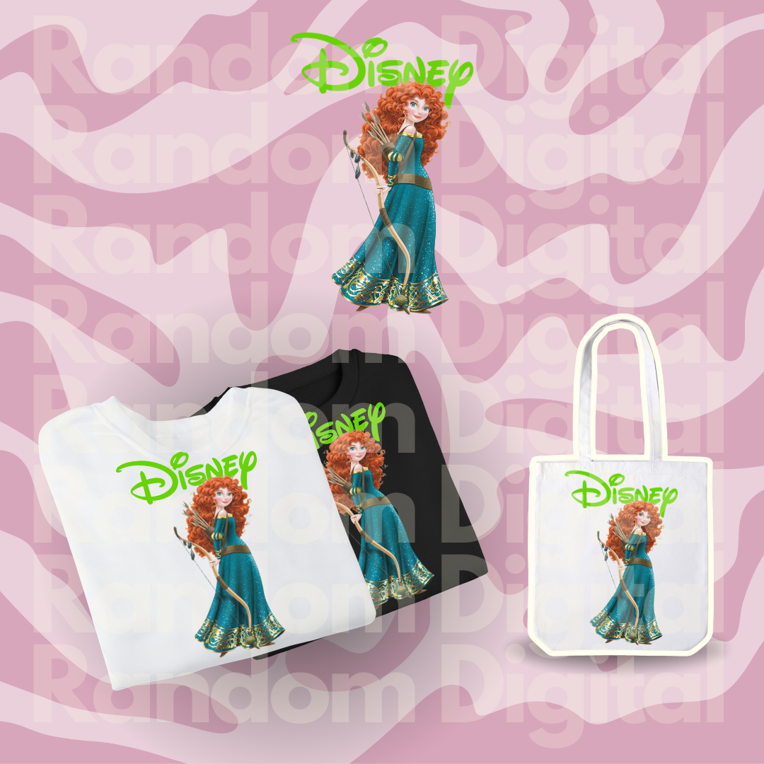 DTF Textil:Princesas P2 (Varios Modelos) 