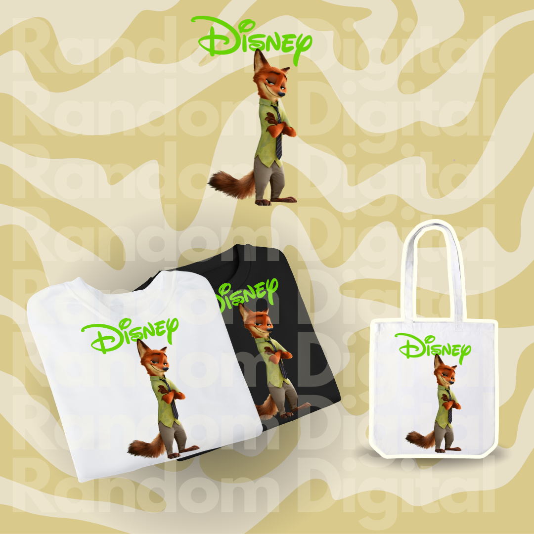 DTF Textil: Zootopia 