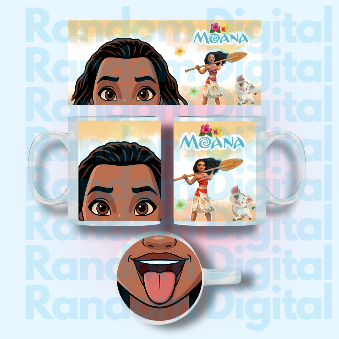 DTF UV COMPLETO Caritas: Princesas (Varios Modelos) 