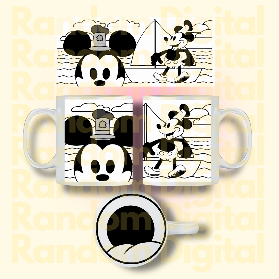 DTF UV COMPLETO Caritas: ;Mickey Mouse (Varios Modelos) 