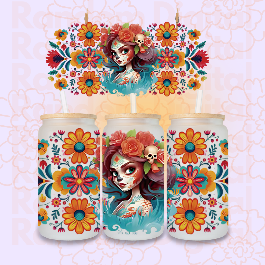 🎃 DTF UV: Catrina 2