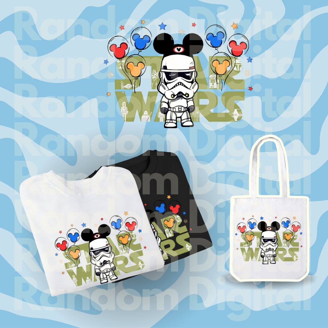 DTF TEXTIL: STAR WARS (Varios Modelos) 