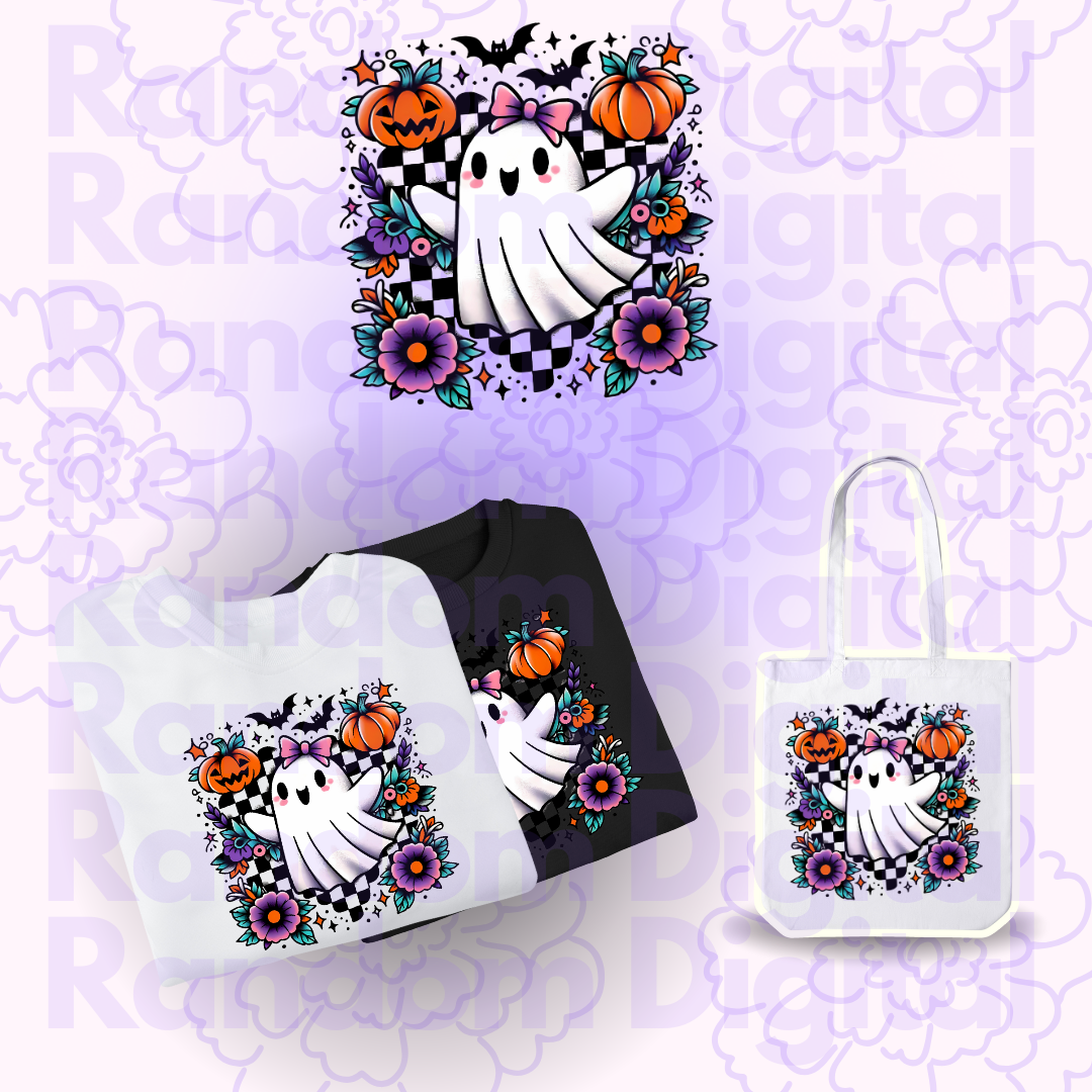 💀 DTF TEXTIL: FANTASMITA 2 (Varios Modelos) 