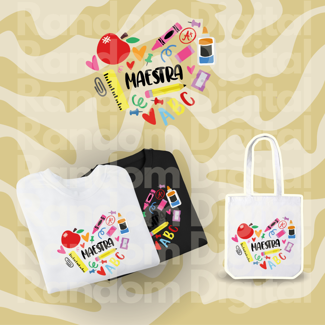 DTF Textil: Dia maesto 8(Varios Modelos) 