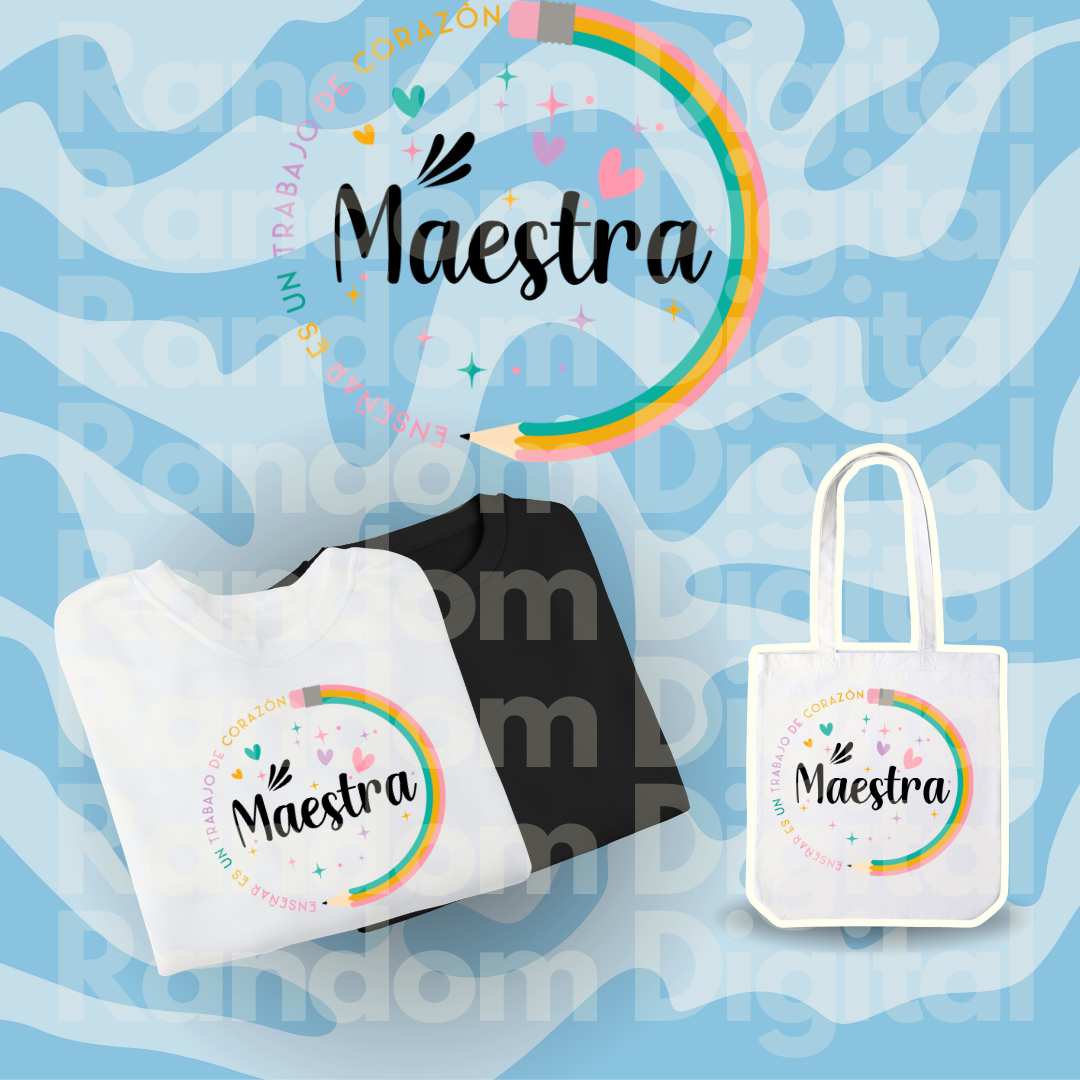 DTF Textil: Dia maesto 1(Varios Modelos) 