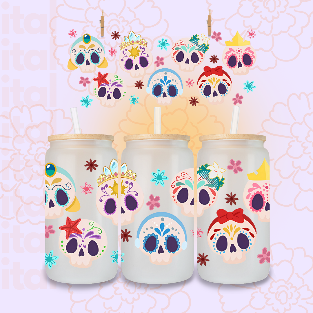 🎃 DTF UV: Calaveritas