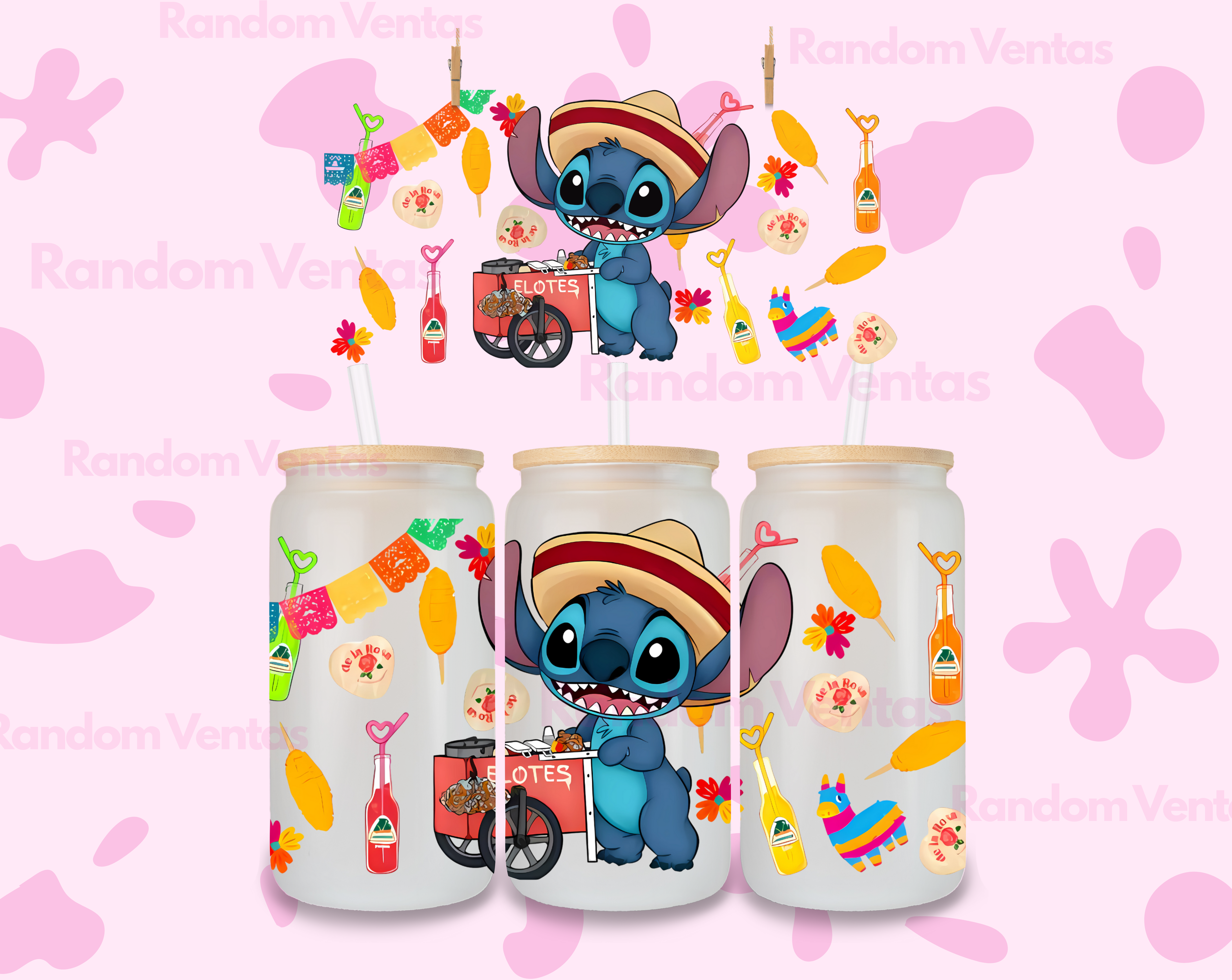 DTF UV Stitch Mexicano