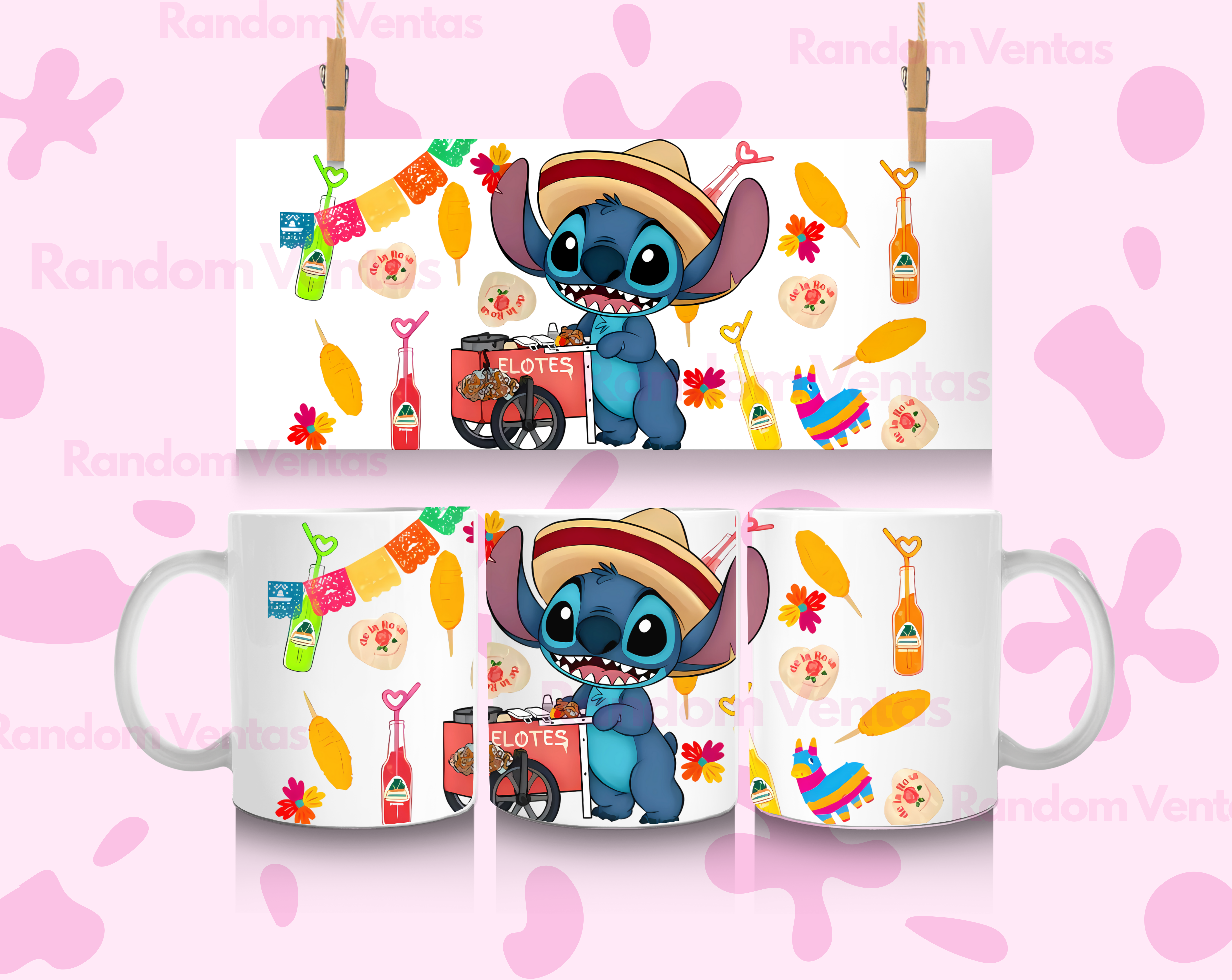 DTF UV Stitch Mexicano