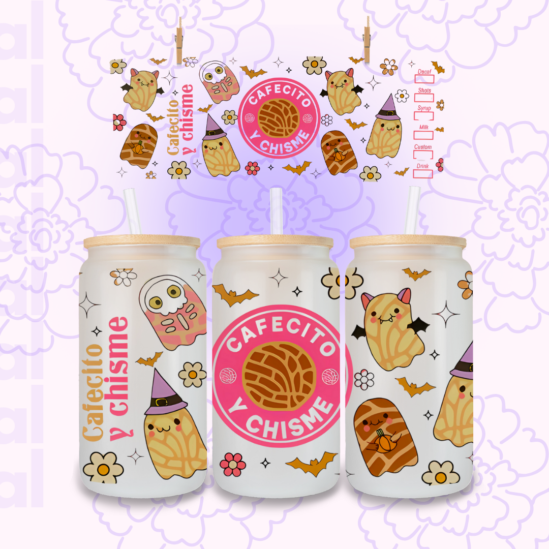 🎃 DTF UV: Cafecito y Chisme