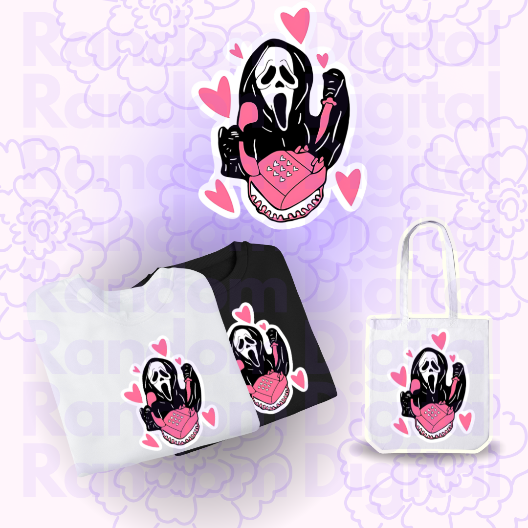 💀 DTF TEXTIL:SCREAM