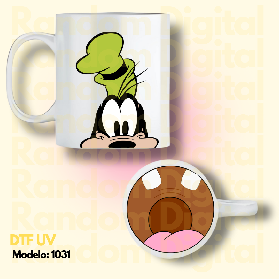 DTF UV Caritas Mickey Mouse (Varios Modelos) 