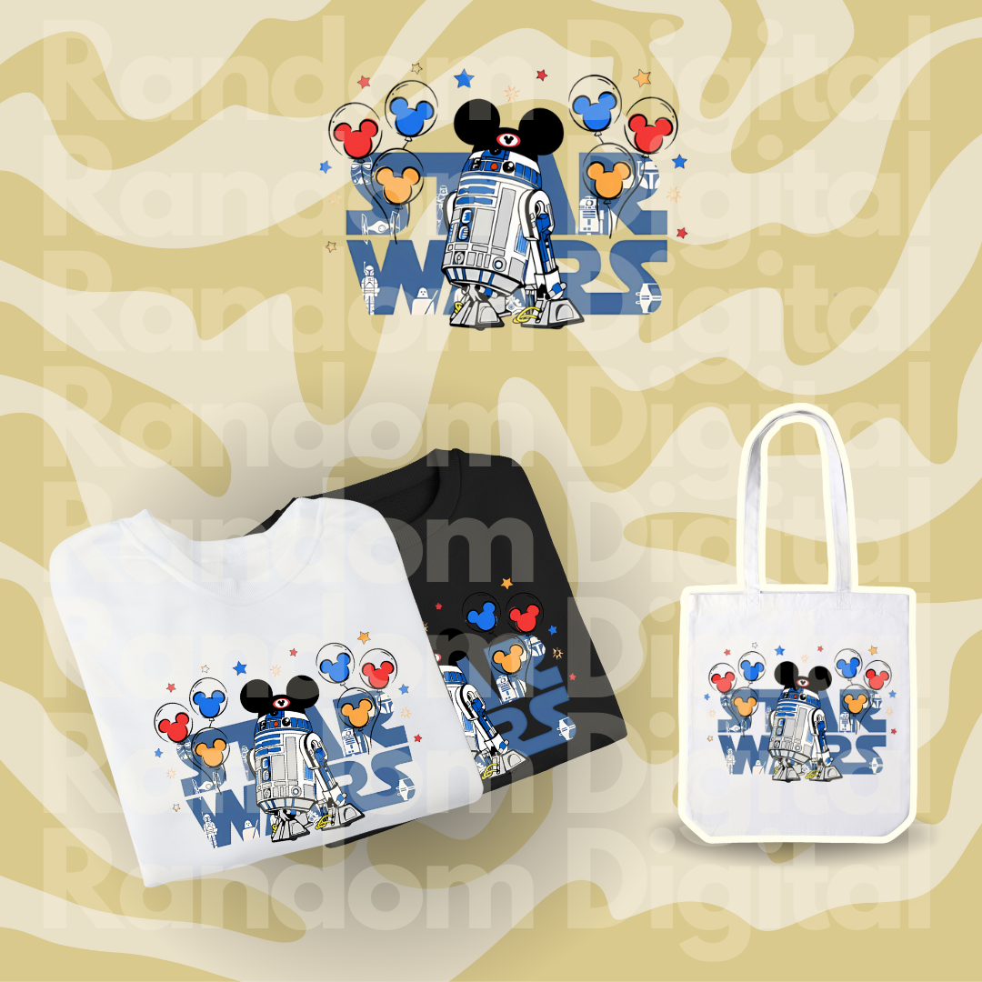 DTF TEXTIL: STAR WARS (Varios Modelos) 