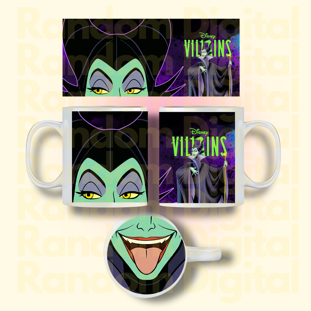 DTF UV COMPLETO Caritas: Villanas (Varios Modelos) 