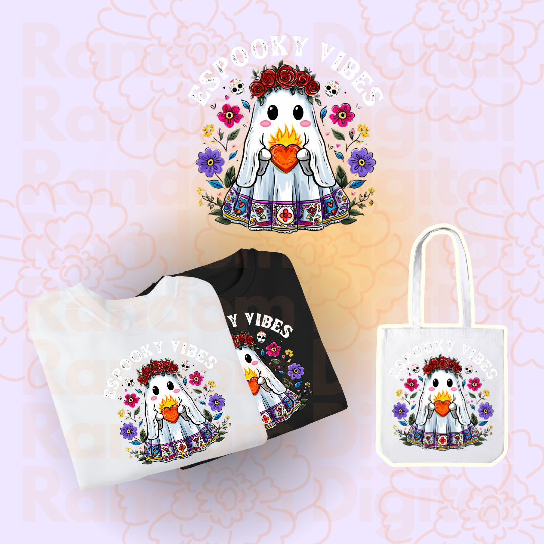 💀 DTF TEXTIL: FANTASMITA 3 (Varios Modelos) 