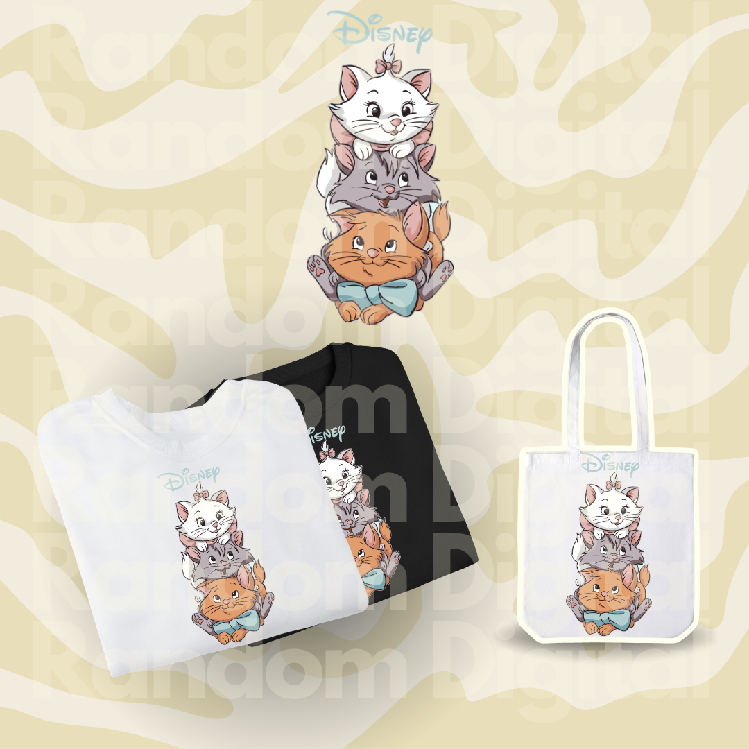 DTF Textil: Marie, Aristogatos