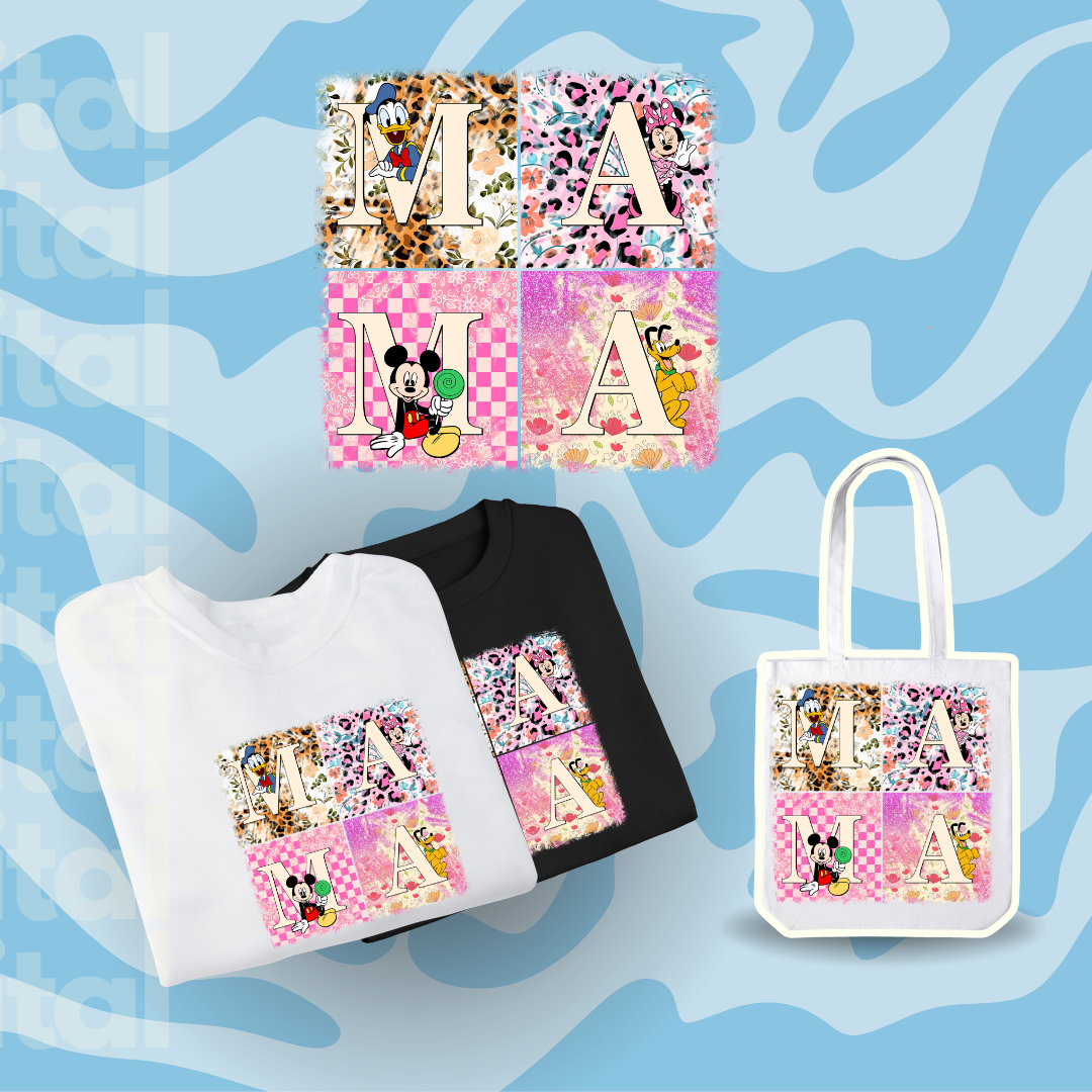 DTF Textil: Dia de la madre 6(Varios Modelos) 