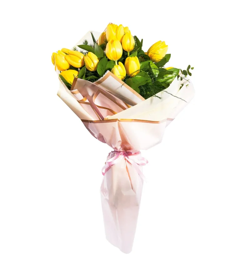 Sarı Lale Buketi