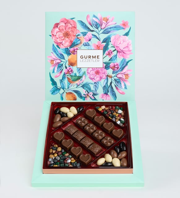 Karışık Draje, Kalp ve Dörtlü Gurme Lezzetler 295g