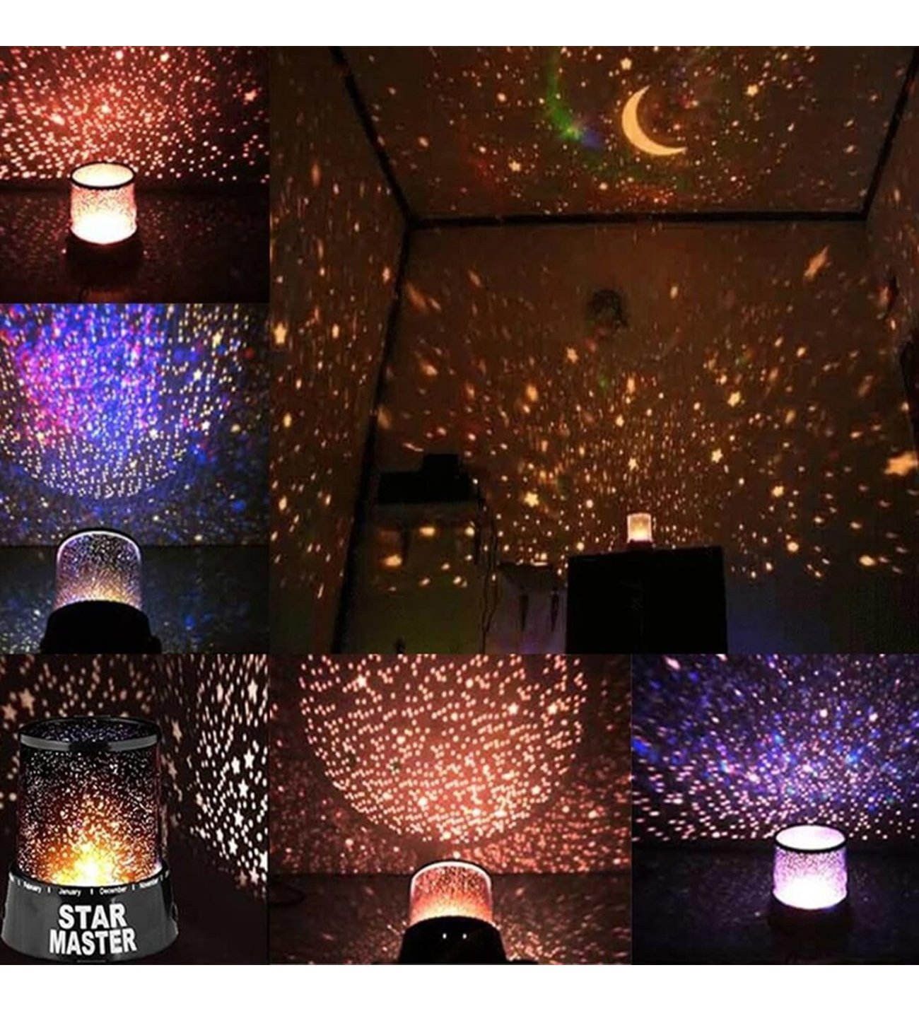 Star Master Gökyüzü Gece Lambasi Usb'li