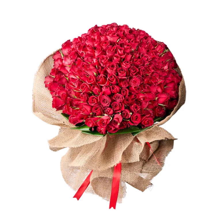 301 Kırmızı Gül Buketi