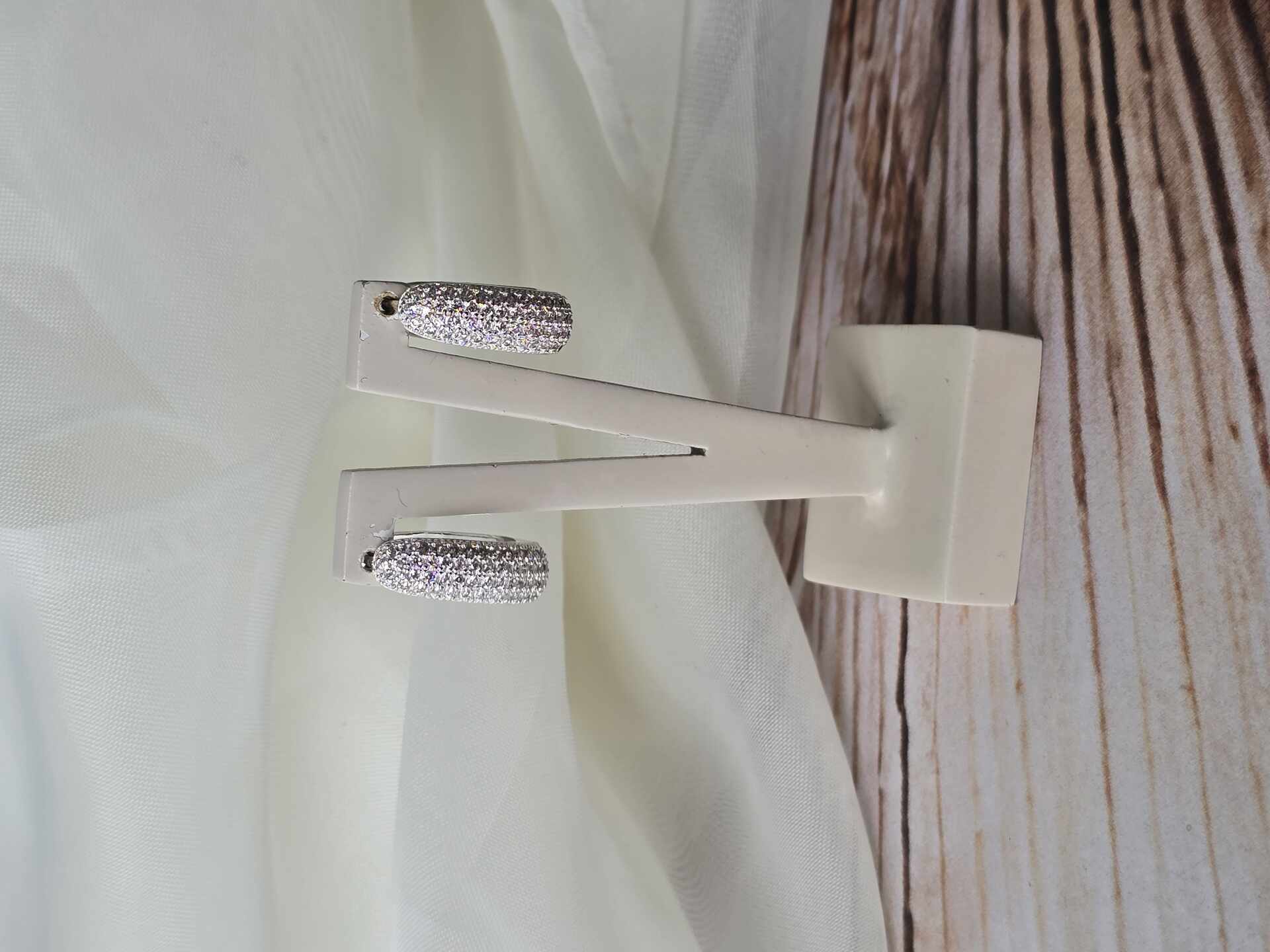 BRI3735S - Brinco Prata Semijoia