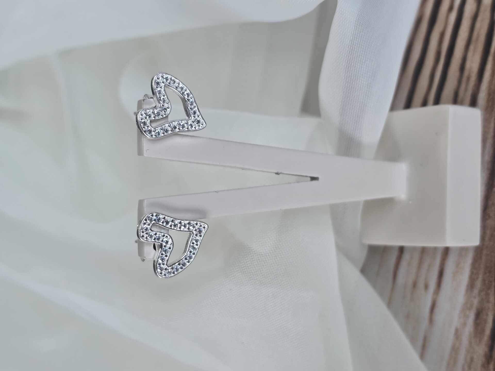 BRI3231S - Brinco Prata Coraēćo