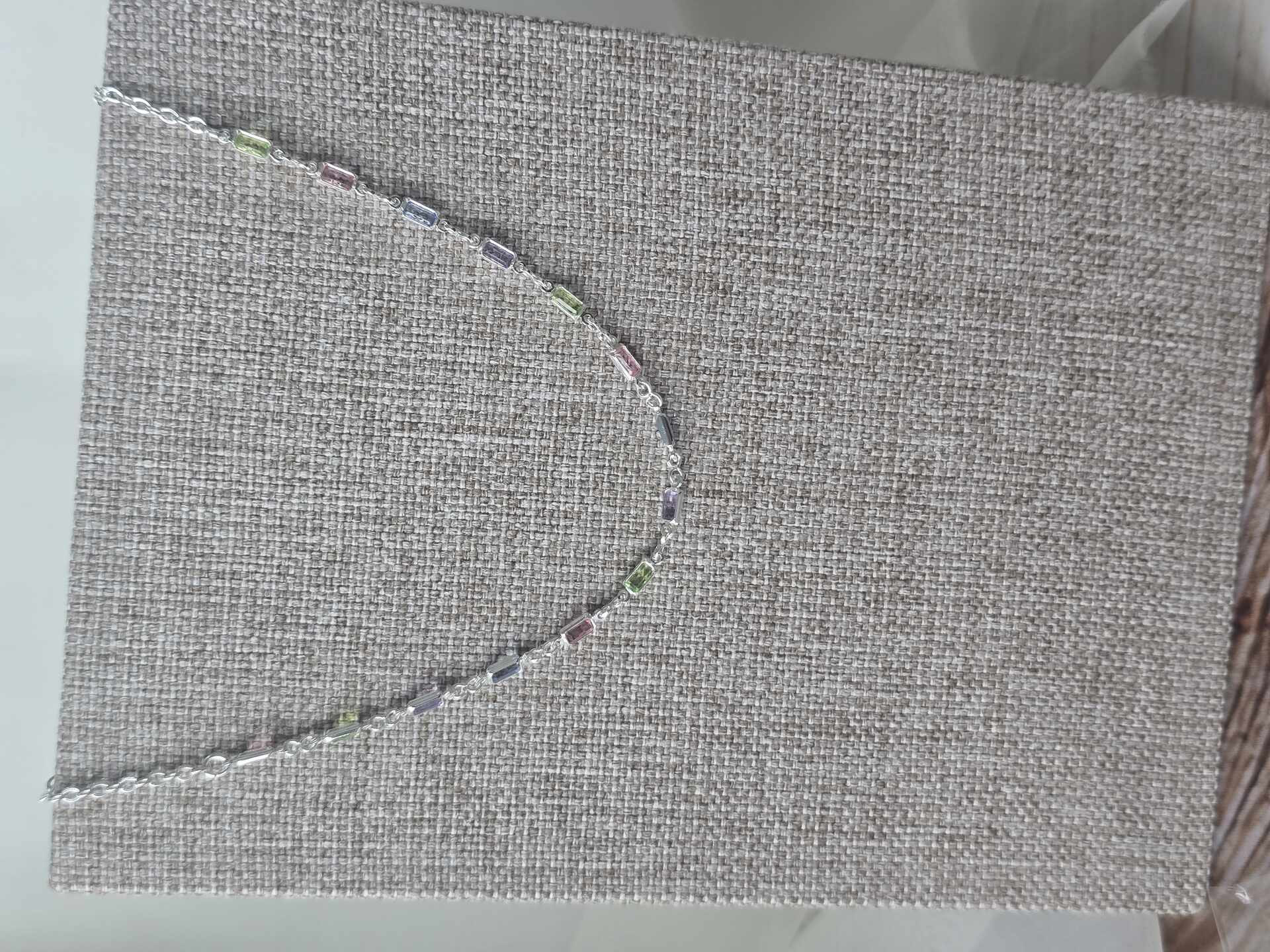 CL3374S - Colar Prata Semijoia