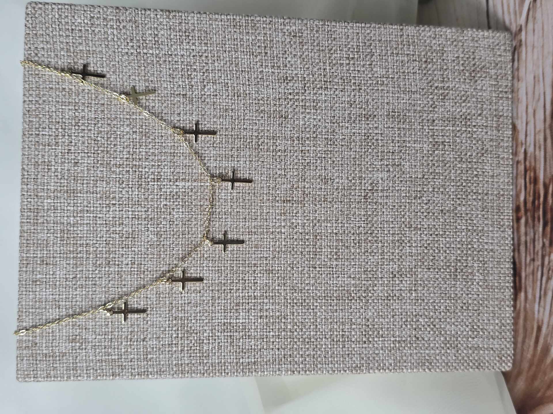 CL3678G - Colar Ouro Semijoia