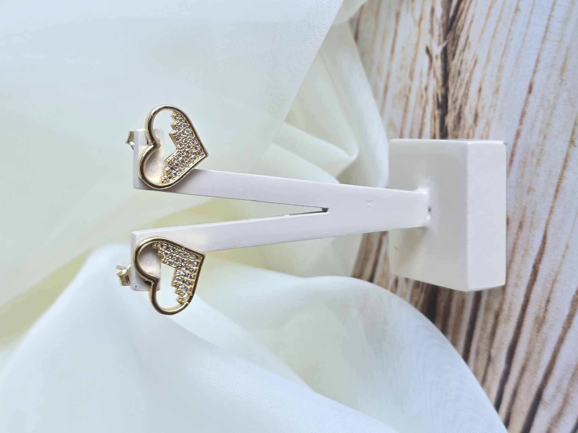 BRI3514G - Brinco Ouro Semijoia