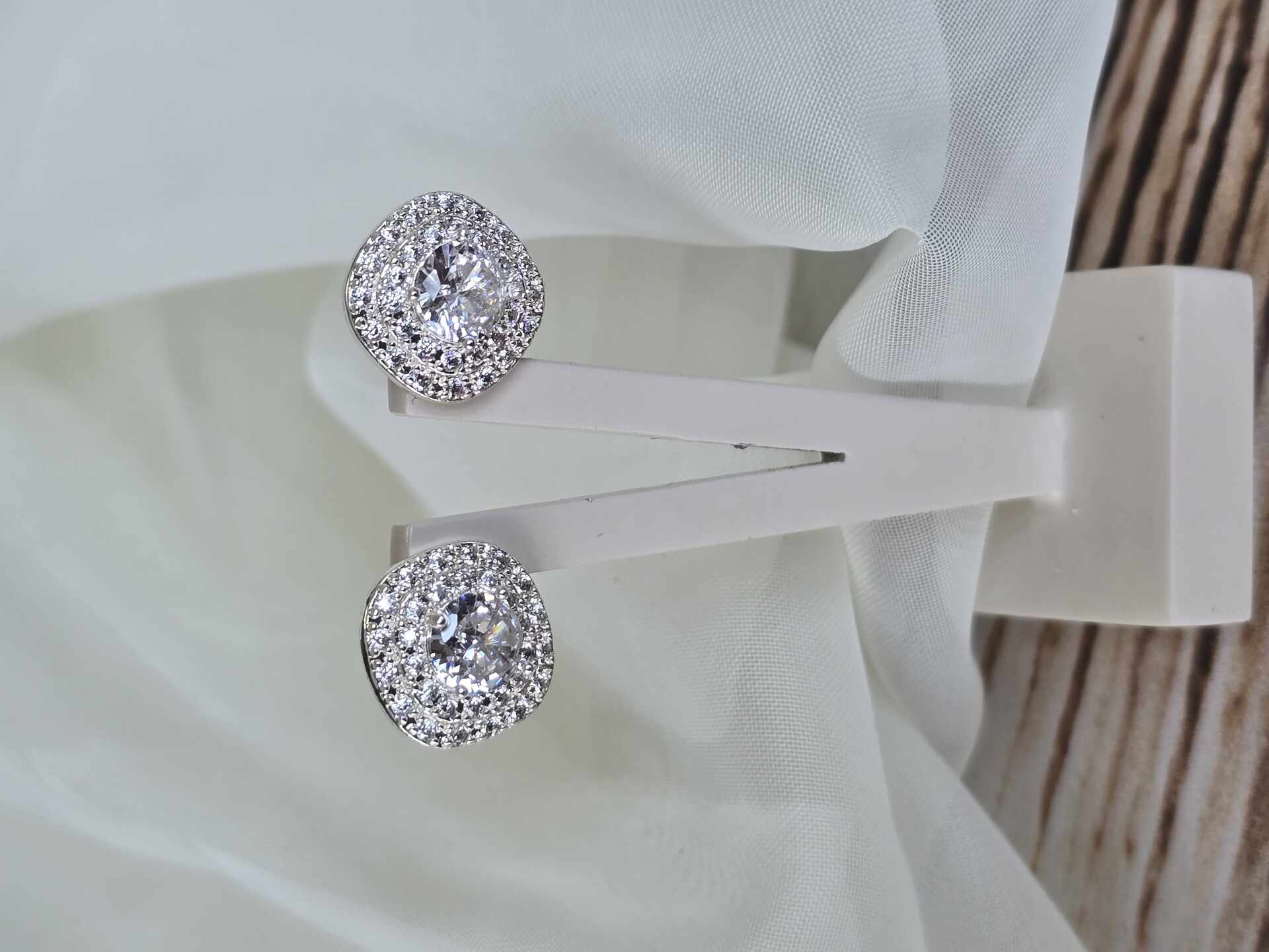 BRI3565S - Brinco Prata Semijoia