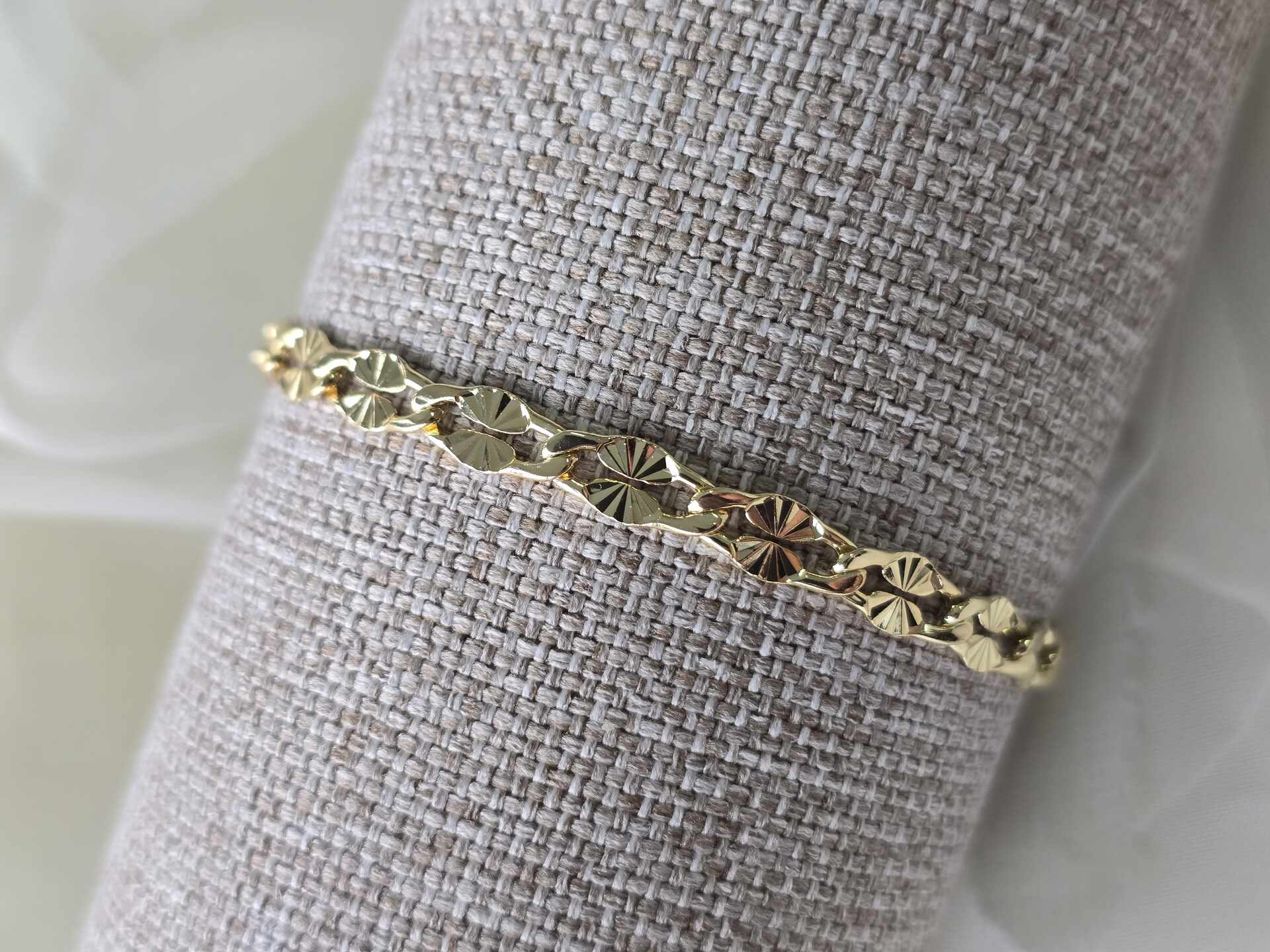 PUL3344G - Pulseira Ouro Semijoia