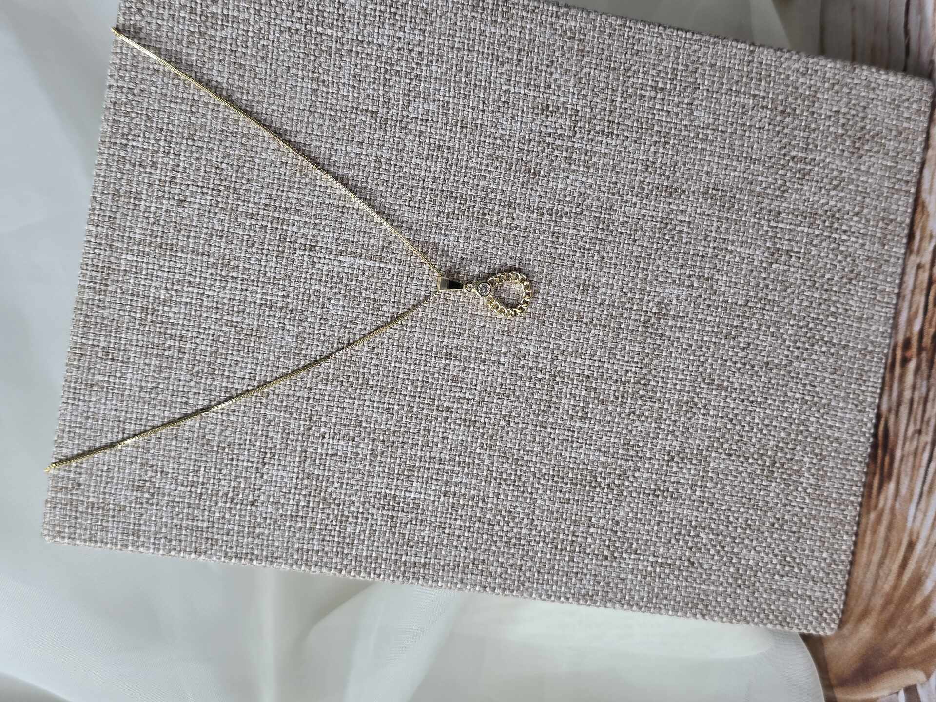 CL3635G - Colar Ouro Semijoia