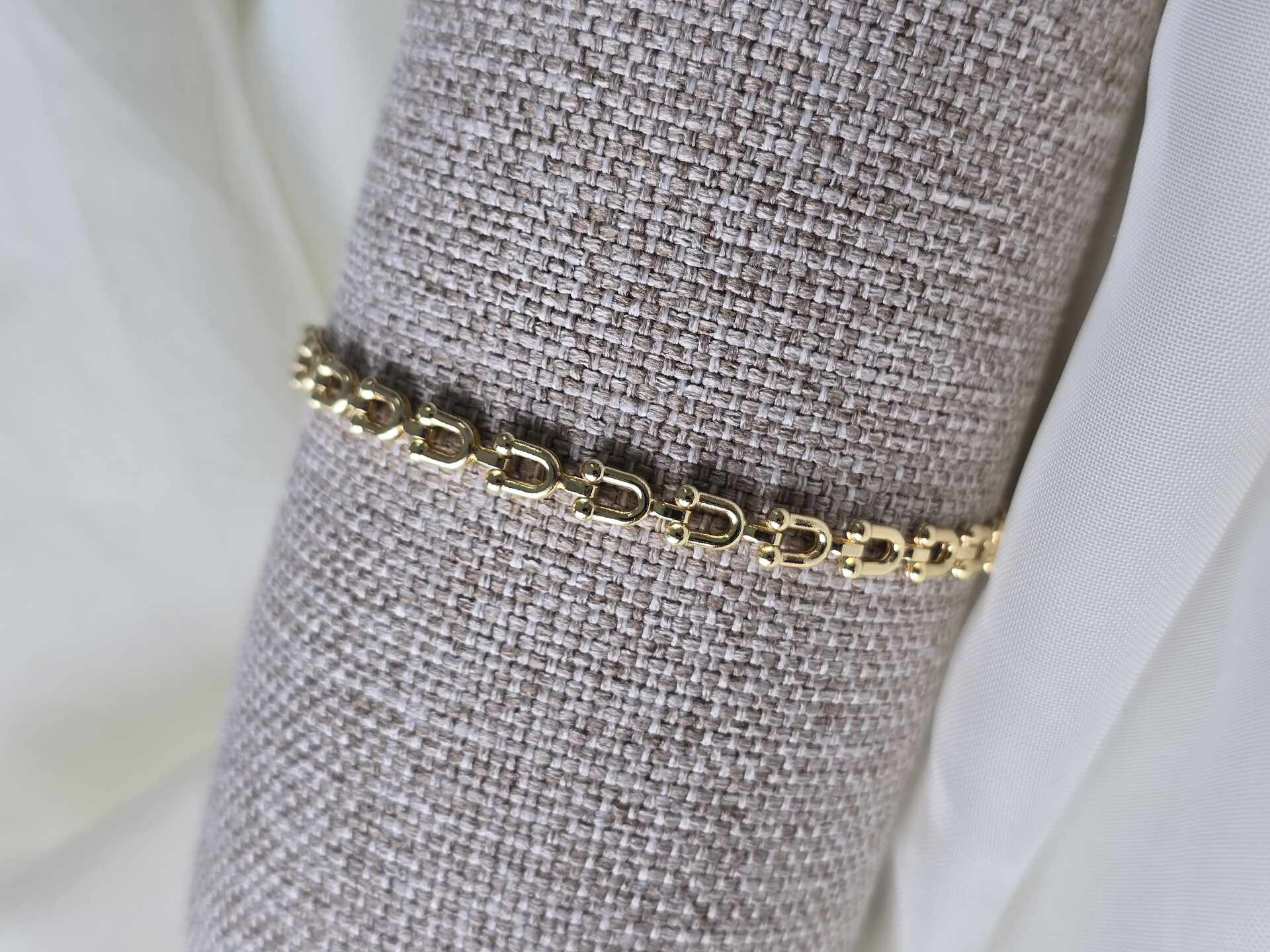 PUL3315G - Pulseira Ouro Semijoia