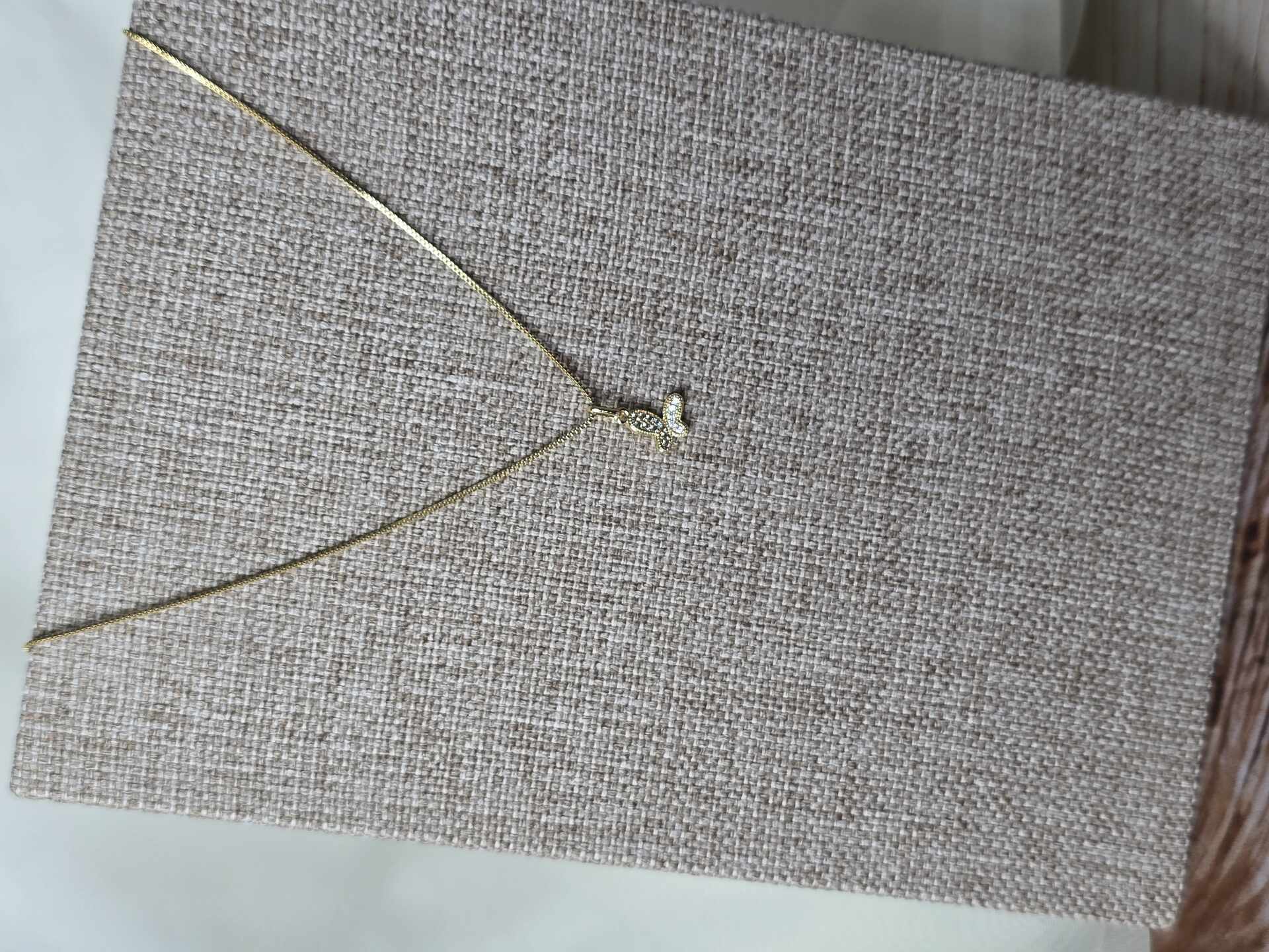 CL3624G - Colar Ouro Semijoia