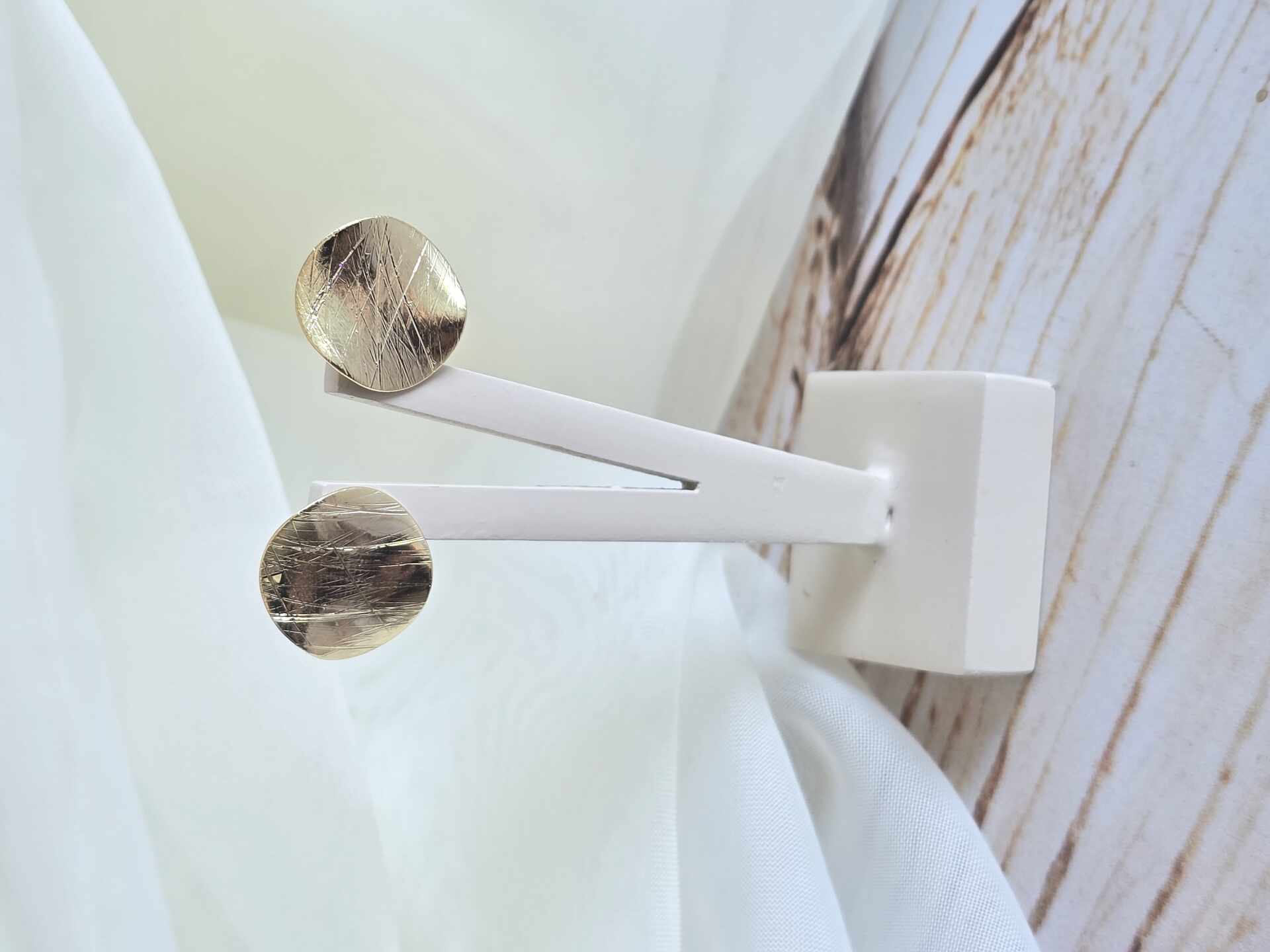 BRI3418G - Brinco Ouro Semijoia