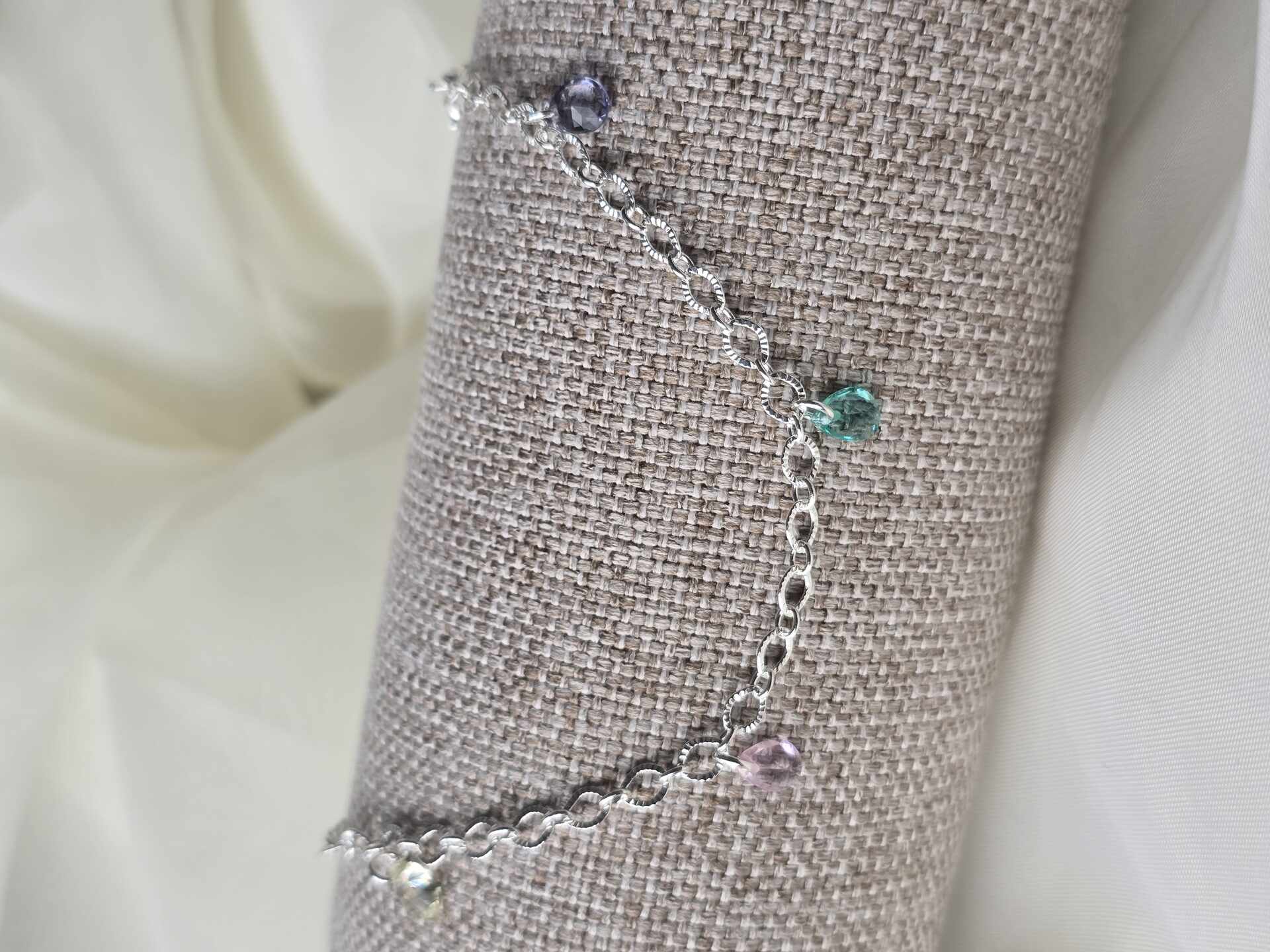 PUL3280S - Pulseira Prata Semijoia