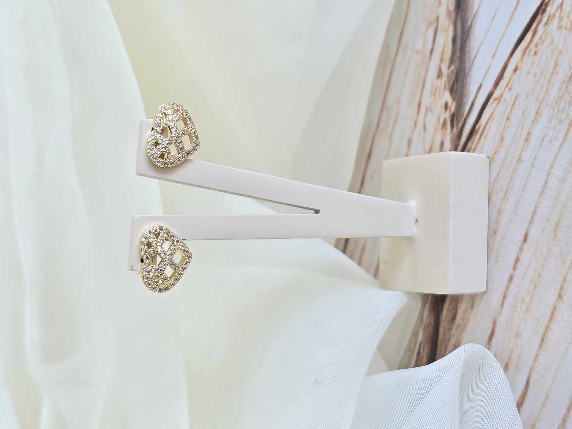 BRI3478G - Brinco Ouro Semijoia