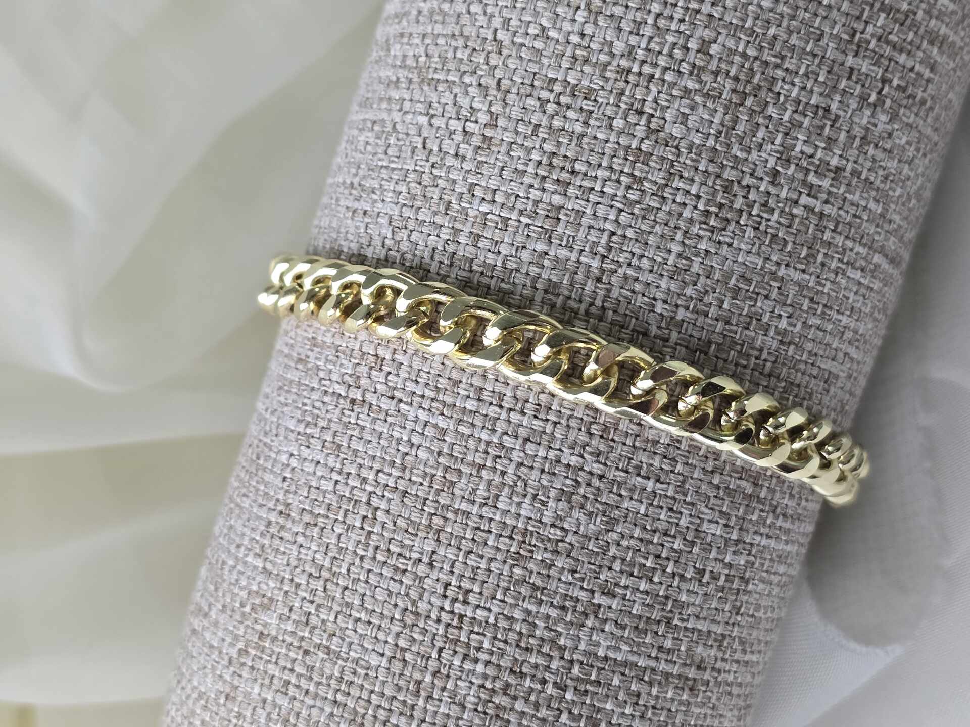 PUL3313G - Pulseira Ouro Semijoia