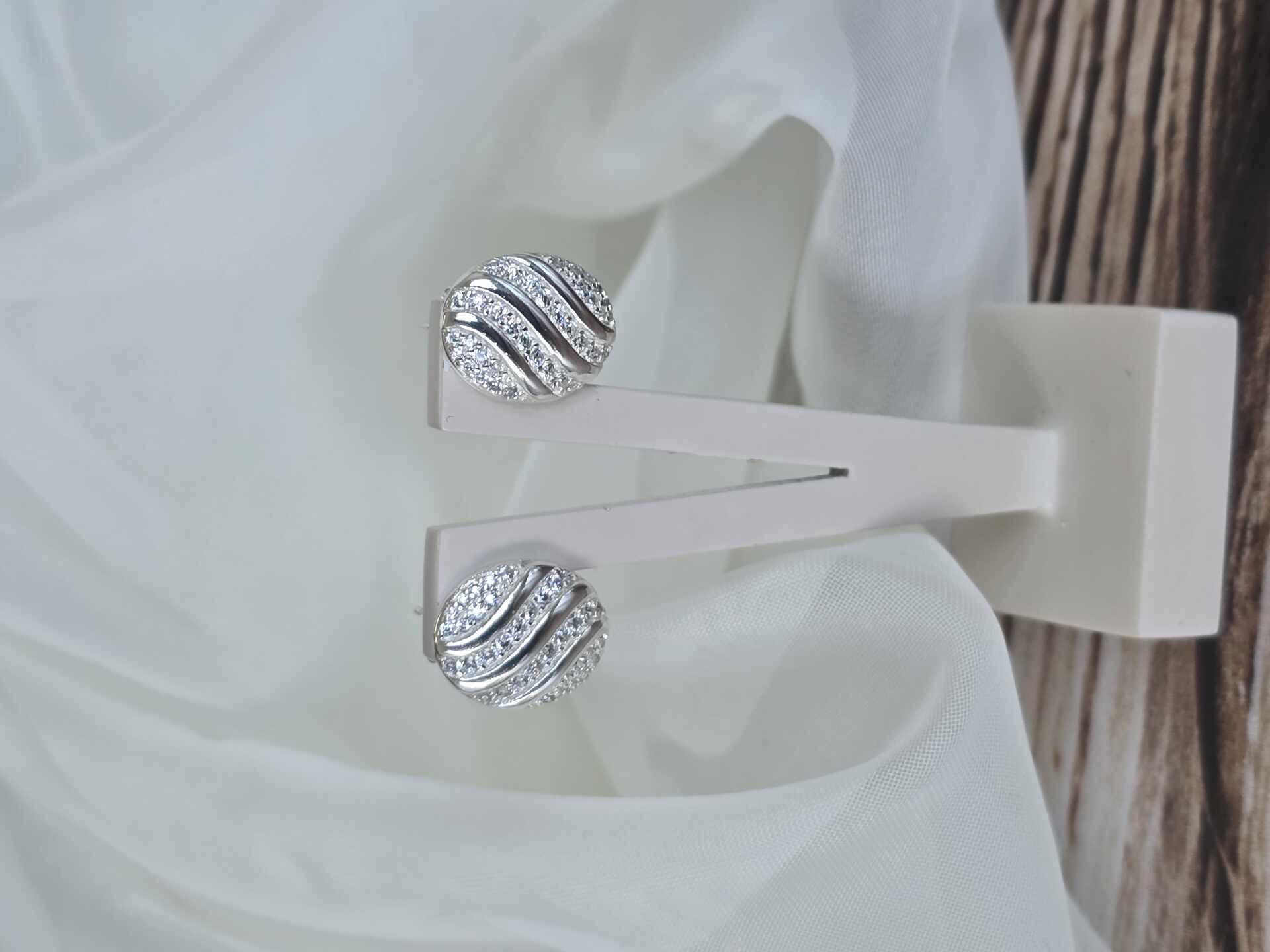 BRI3532S - Brinco Prata Semijoia