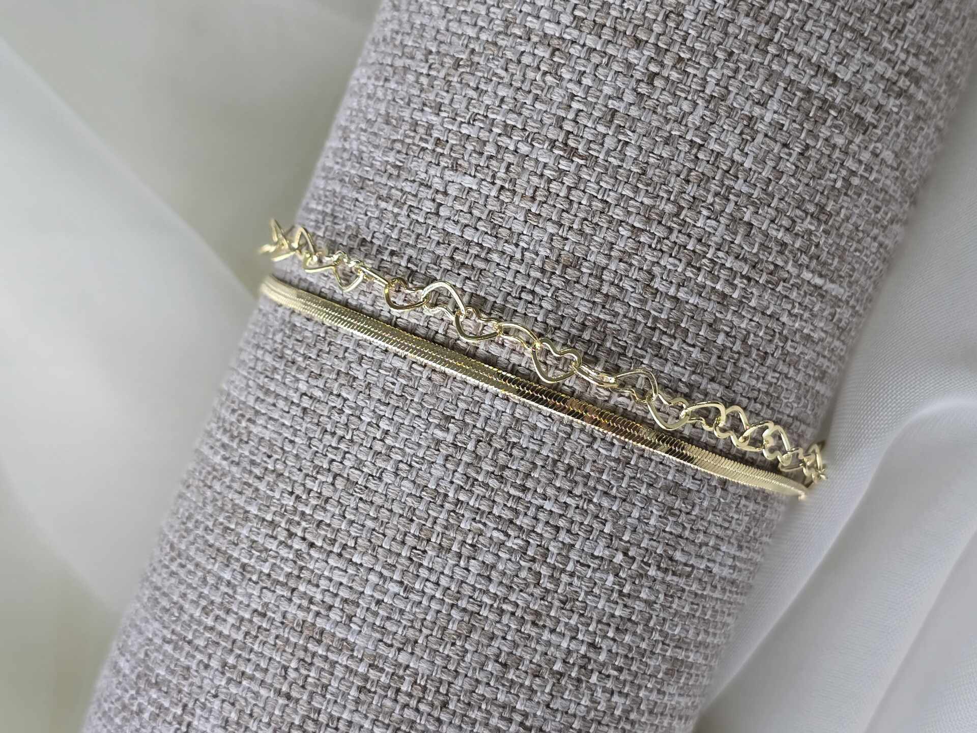 PUL3463G - Pulseira Ouro Semijoia