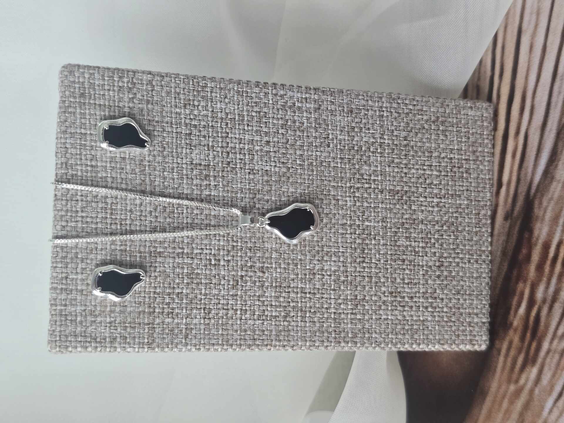 CON3596S - Conjunto Prata Semijoia