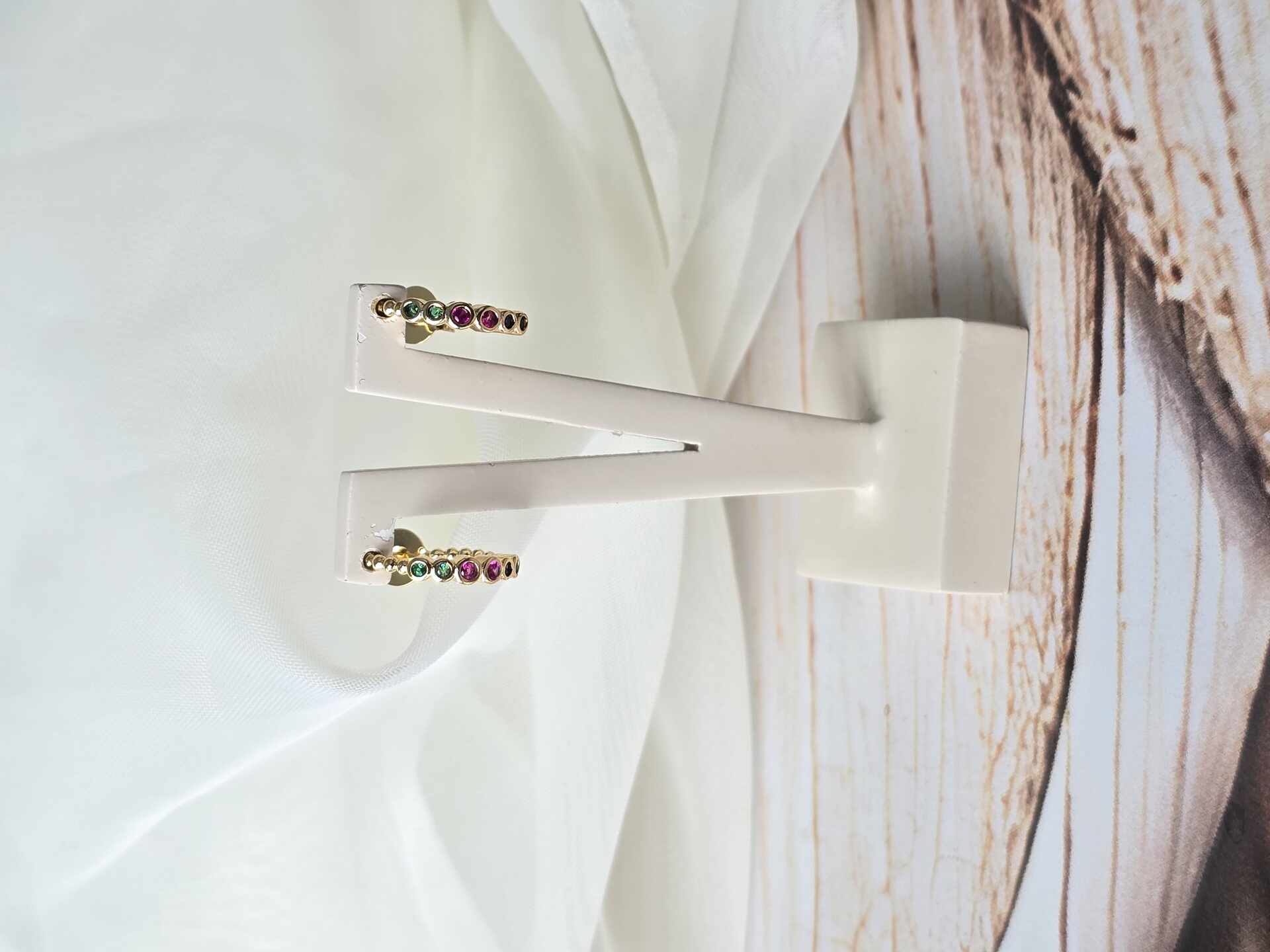 BRI3702G - Brinco Ouro Semijoia