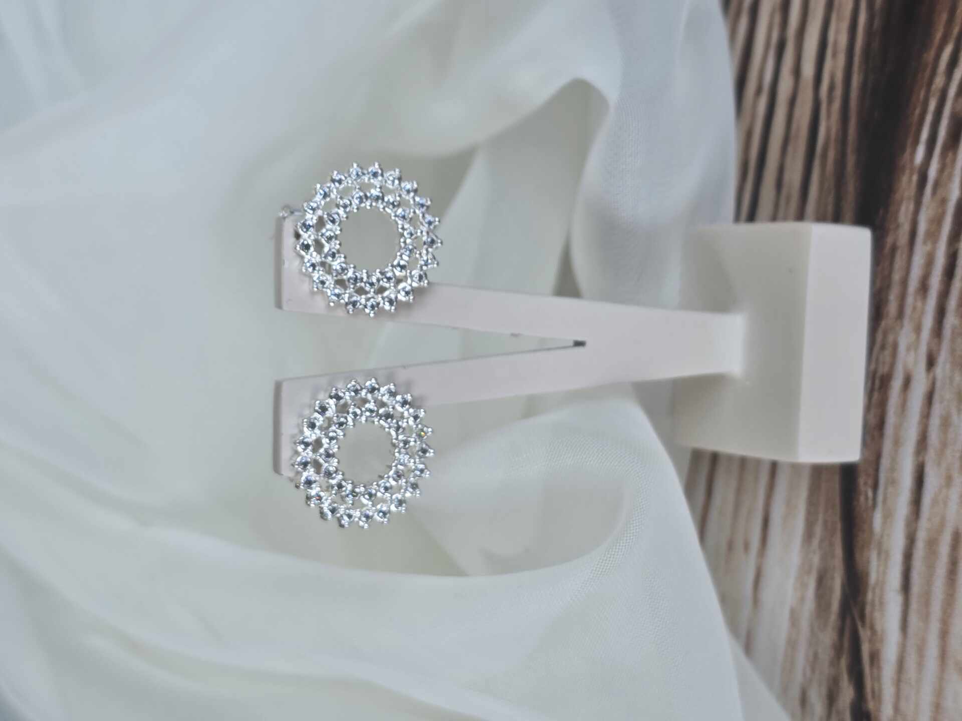 BRI3540S - Brinco Prata Semijoia