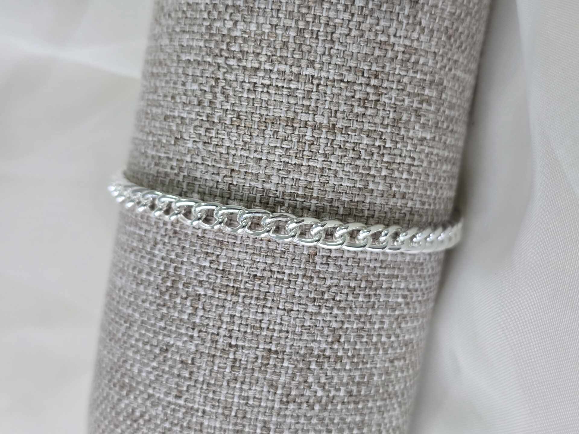 PUL3304S - Pulseira Prata Semijoia