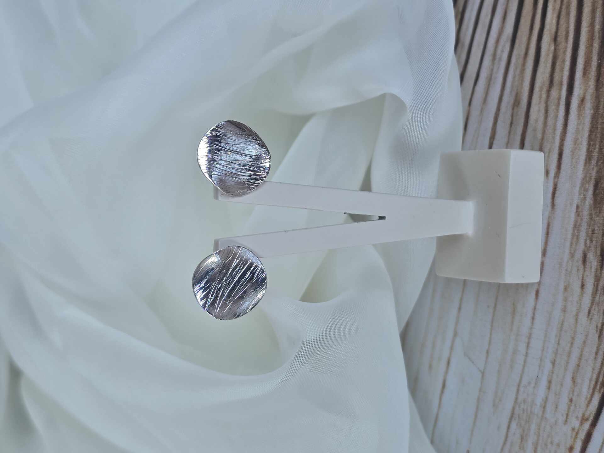 BRI3225S - Brinco Prata Semijoia