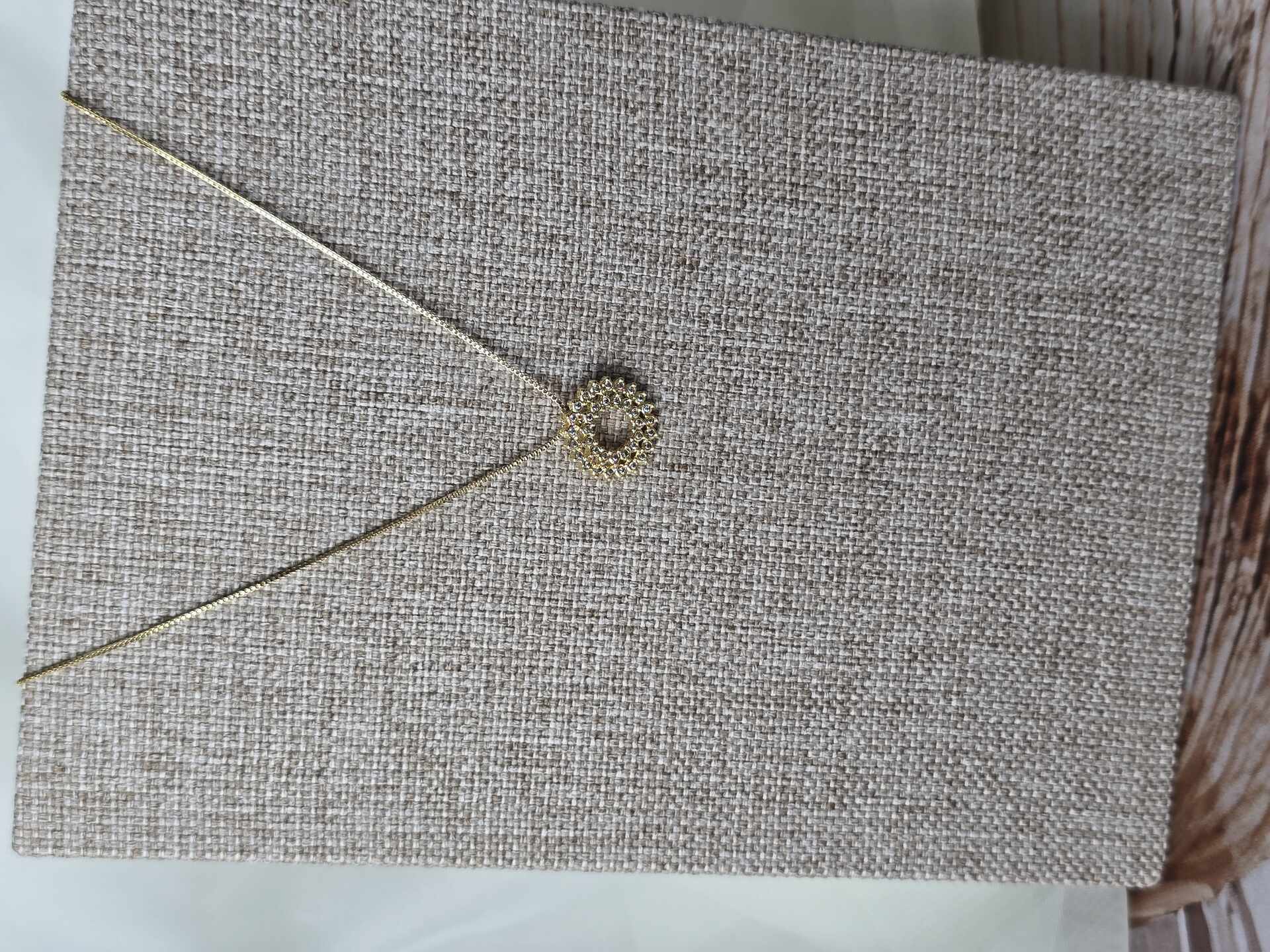 CL3634G - Colar Ouro Semijoia